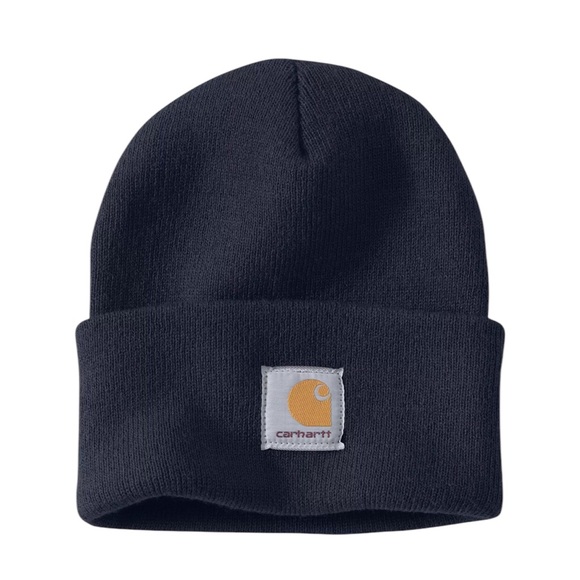 Carhartt Other - Carhartt Unisex Beanie Knit Cuffed Hat Navy NWT